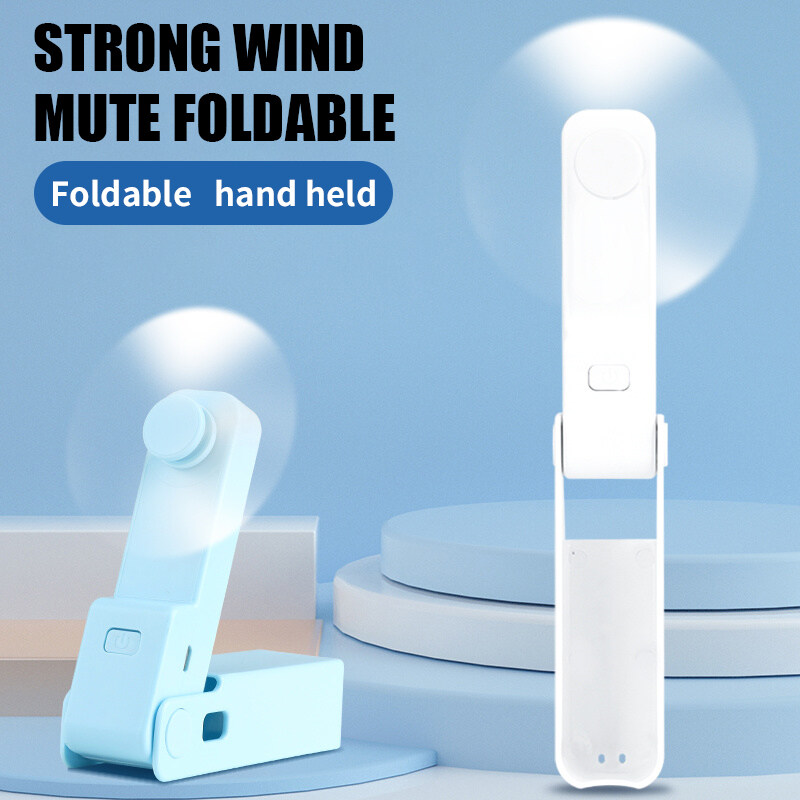 Rechargeable foldable mini pocket fan