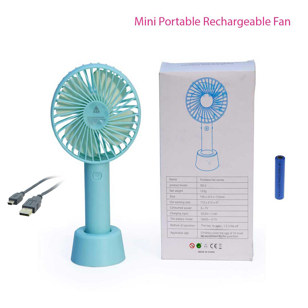 Mini Rechargeable Portable Fan