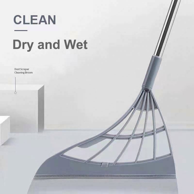Multifunctional floor cleaning silicone magic broom