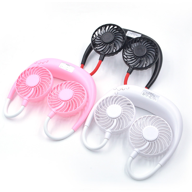 Rechargeable Mini USB Portable Neck Fan
